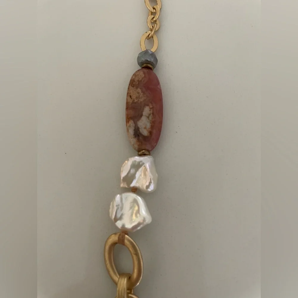 Chan Luu Abalone and Pearl Necklace - Picture 3 of 9